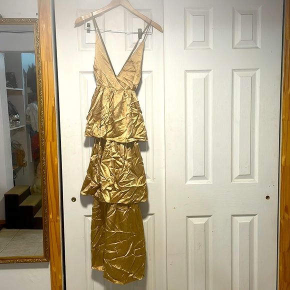 layers silk dress - Picture 1 of 5